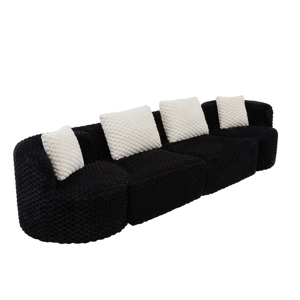 Modular Sectional Sofa With Free Combination Design