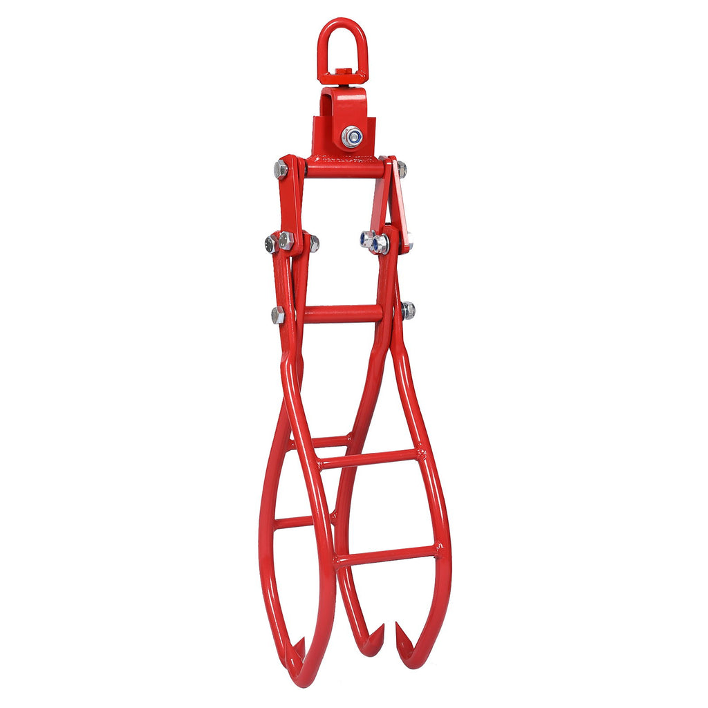 Heavy-Duty 4 Claw Timber Log Lifting Tongs Grabber