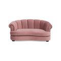 Halle - Rolled Arm Dog Bed - Pink