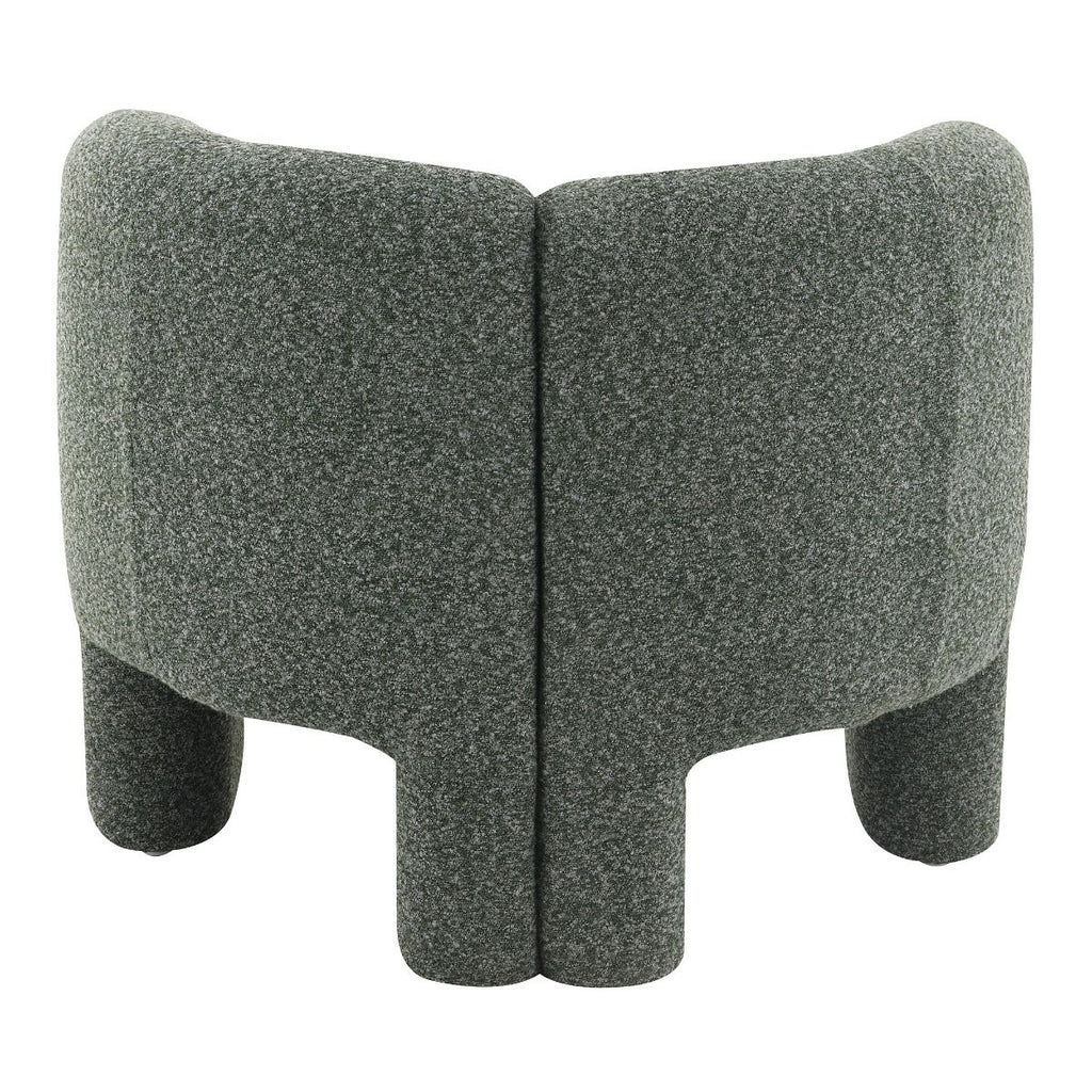 Pemba - Accent Chair - Green Tweed