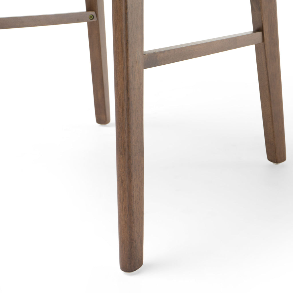 Elegant Fabric Dining Chair With Cushioned Seat