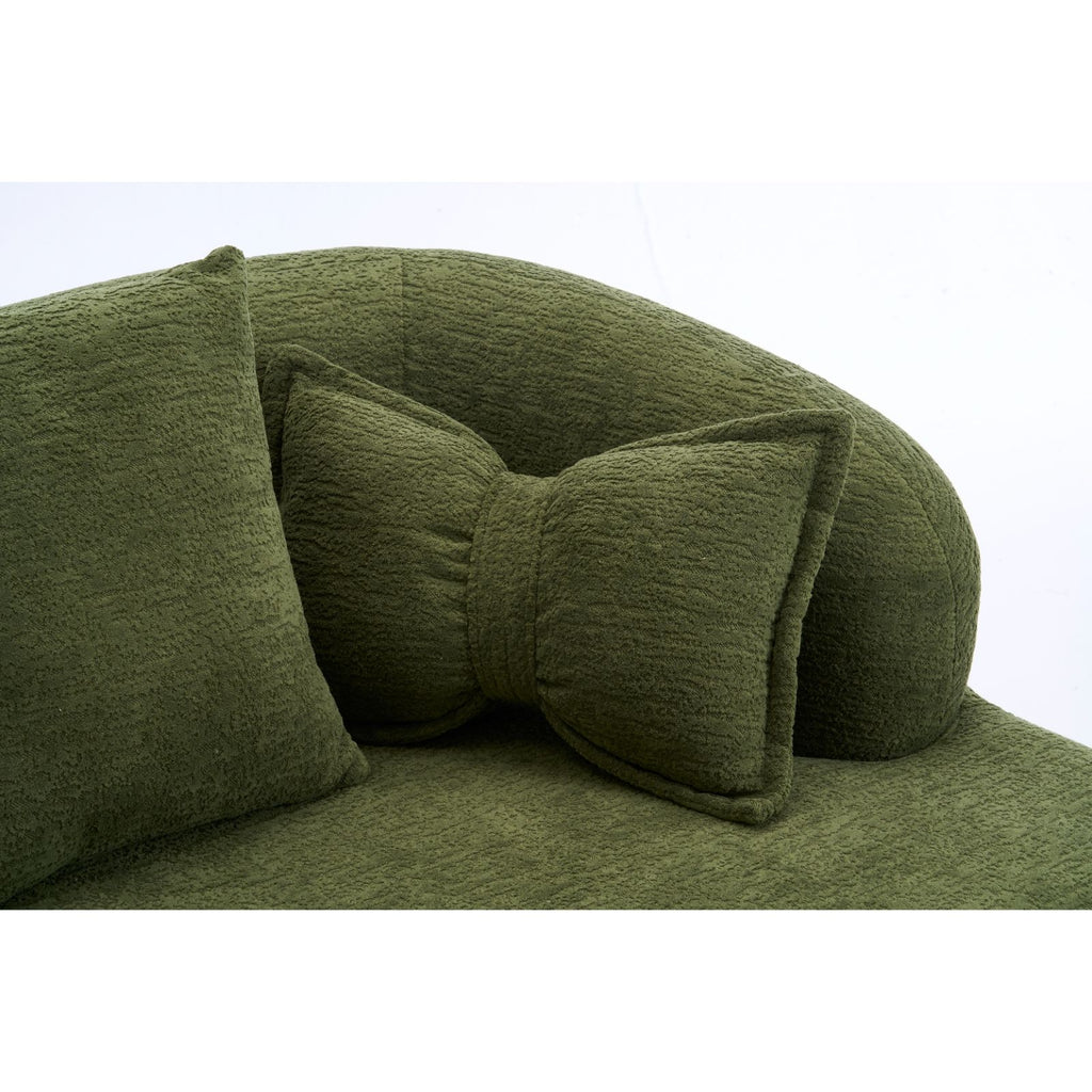 Foldable Sofa Bed, Boneless Couch Convertible Sleeper With 4 Pillows