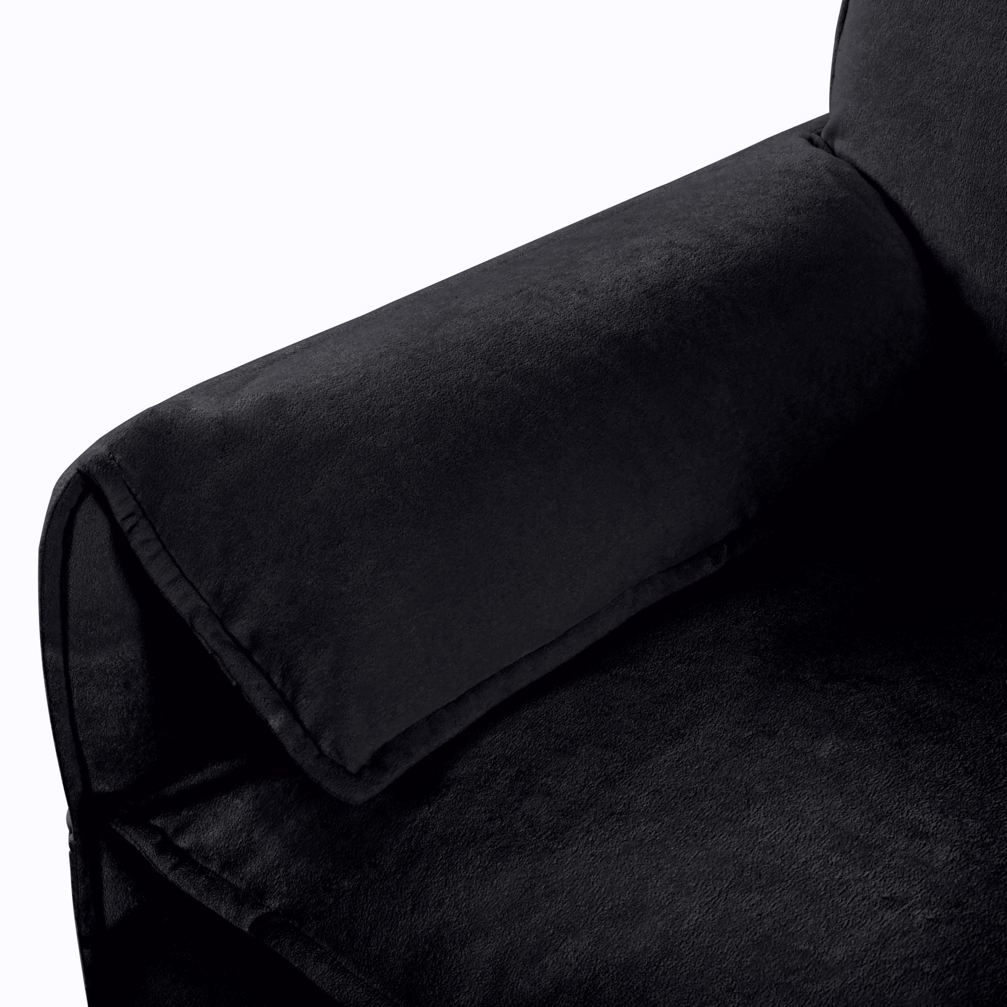 Modern Oversized Accent Chair, Comfy Single Sofa With Large Seat (Set of 2)