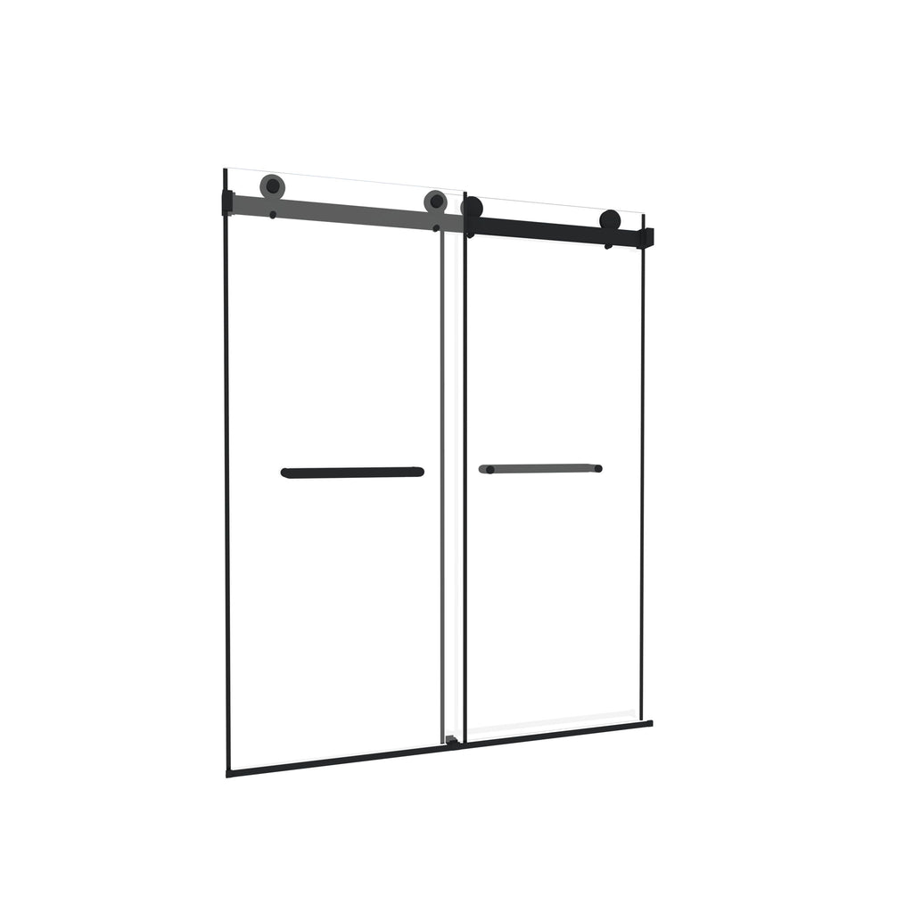 Frameless Double Sliding Shower Door
