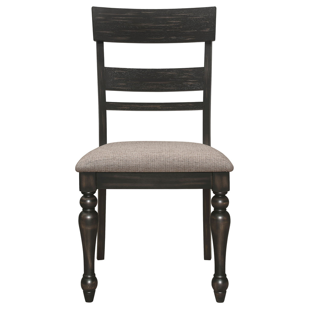 Kavita - Dining Side Chair (Set of 2) - Charcoal