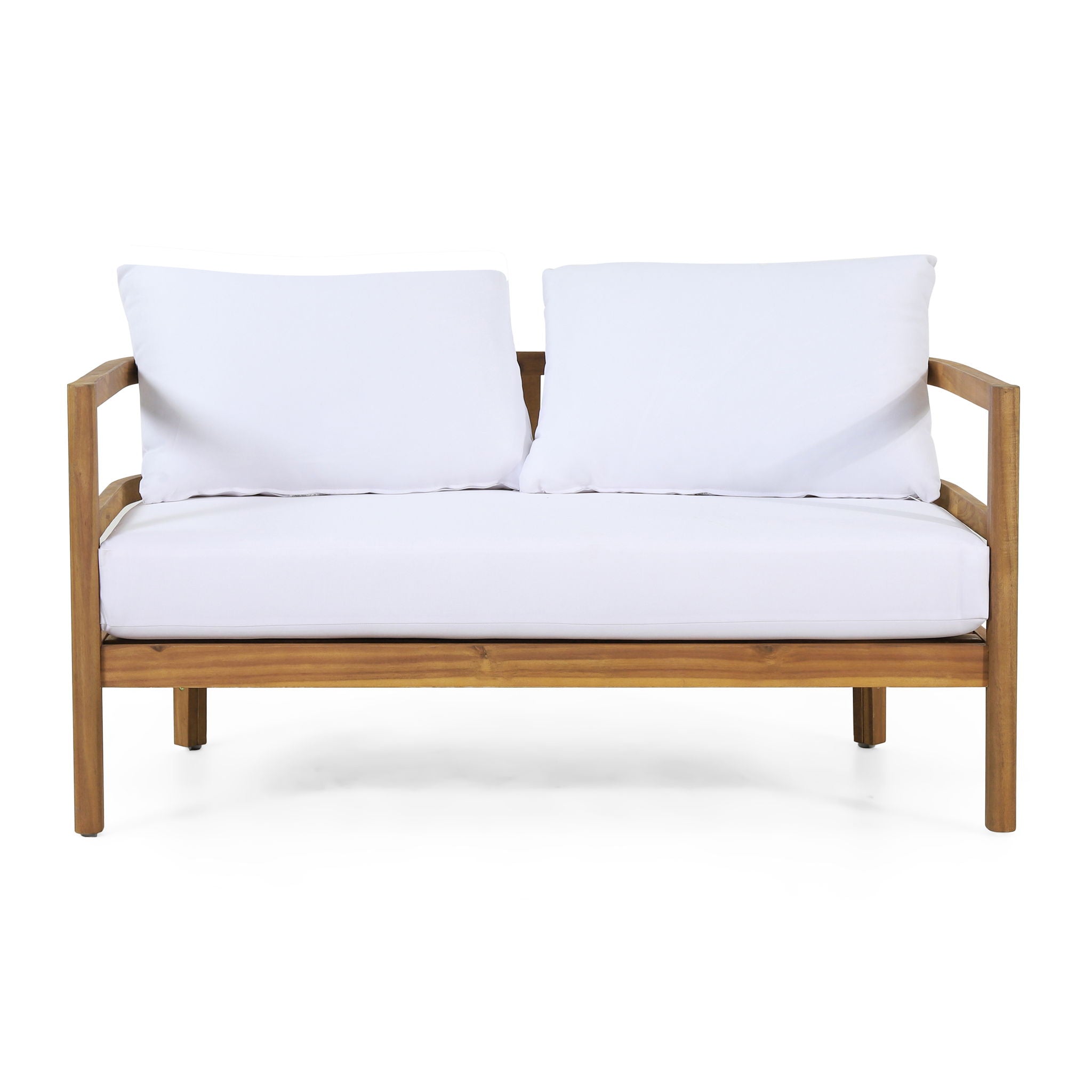 Outdoor Furniture With Coffee Table, Patio Conversation Set Deep Seating With Soft Cushion