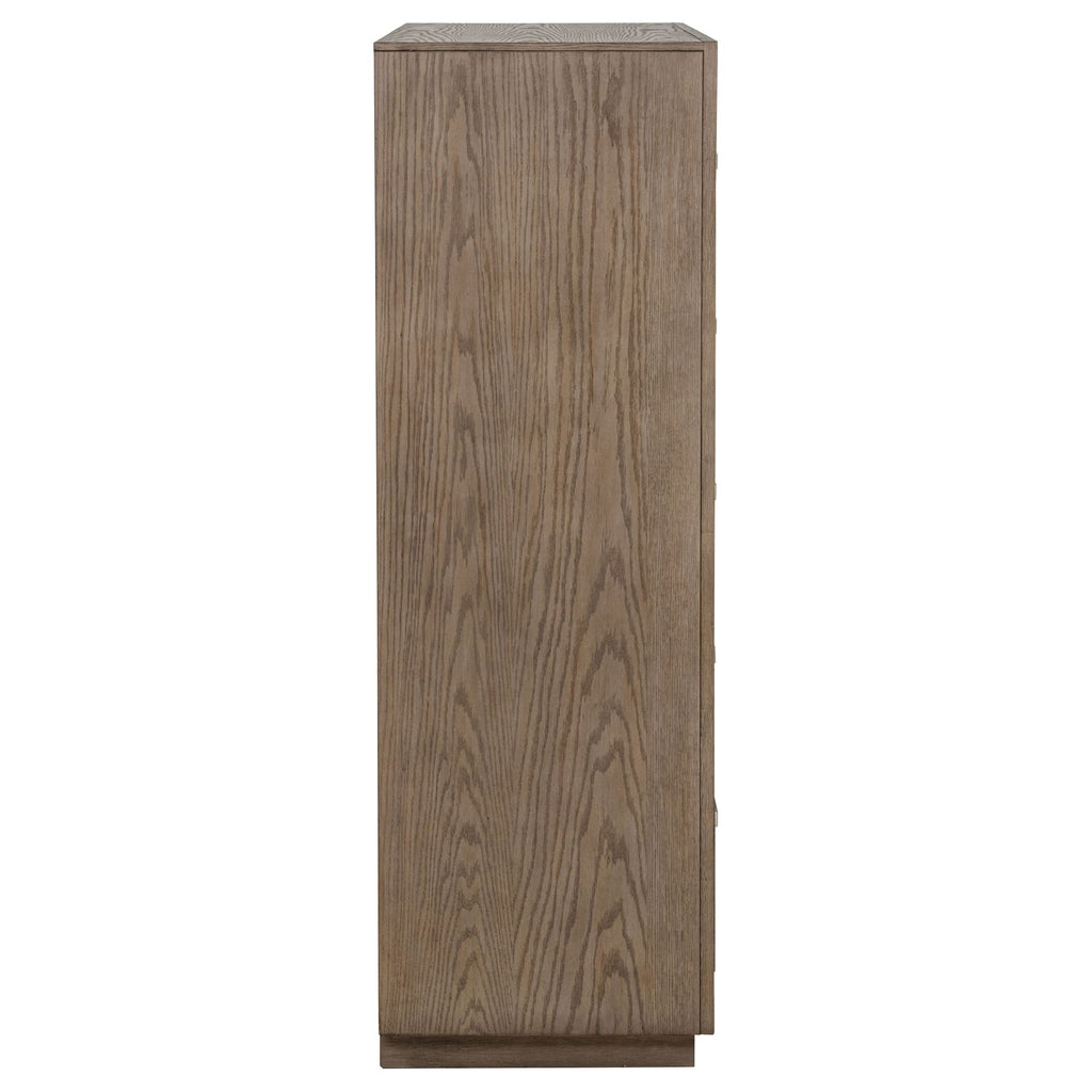Gibbons Barley - 5 Drawer Bedroom Chest - Brown