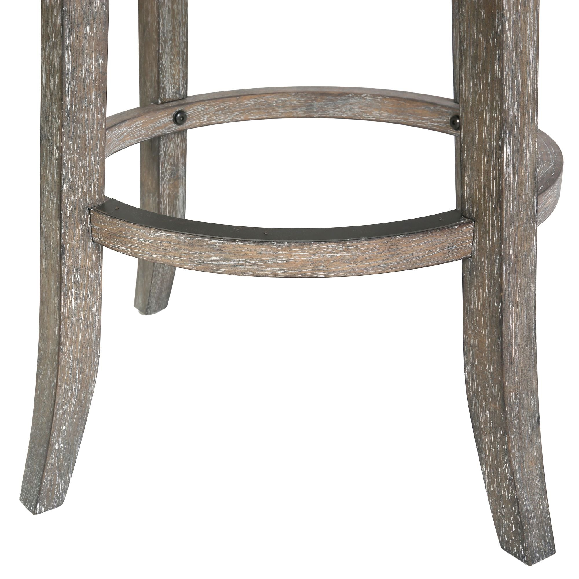 Stool With Natural Seagrass Seat
