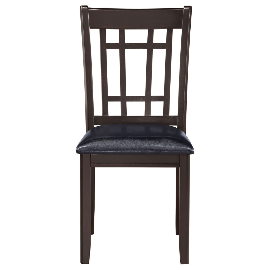 Lattice Back Side Chairs (Set of 2)