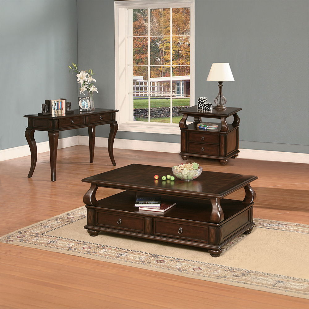 Amado - End Table - Walnut