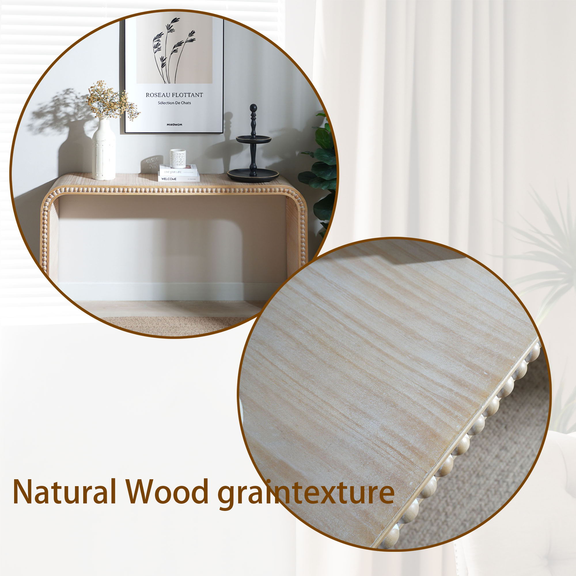 Waterfall Console Table