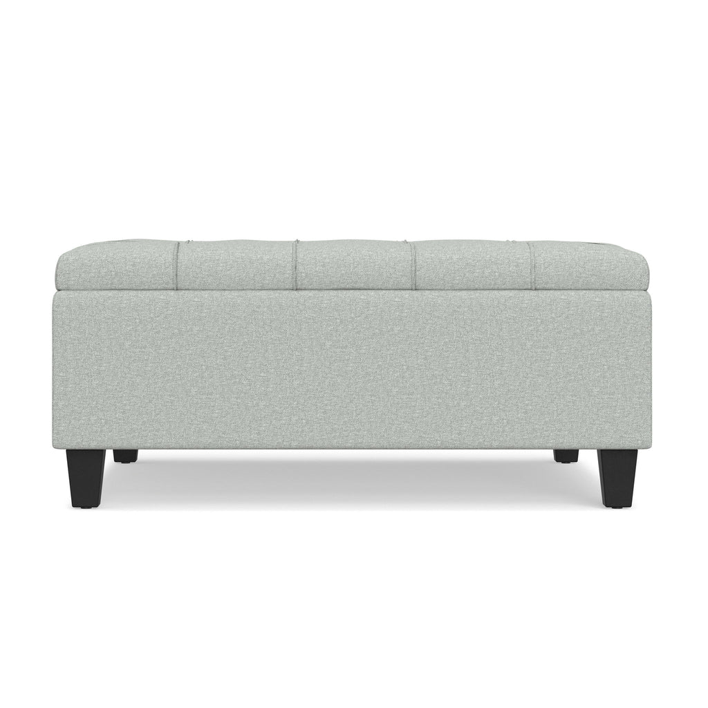 Harrison - Coffee Table Storage Ottoman Lift Top - Stone Gray