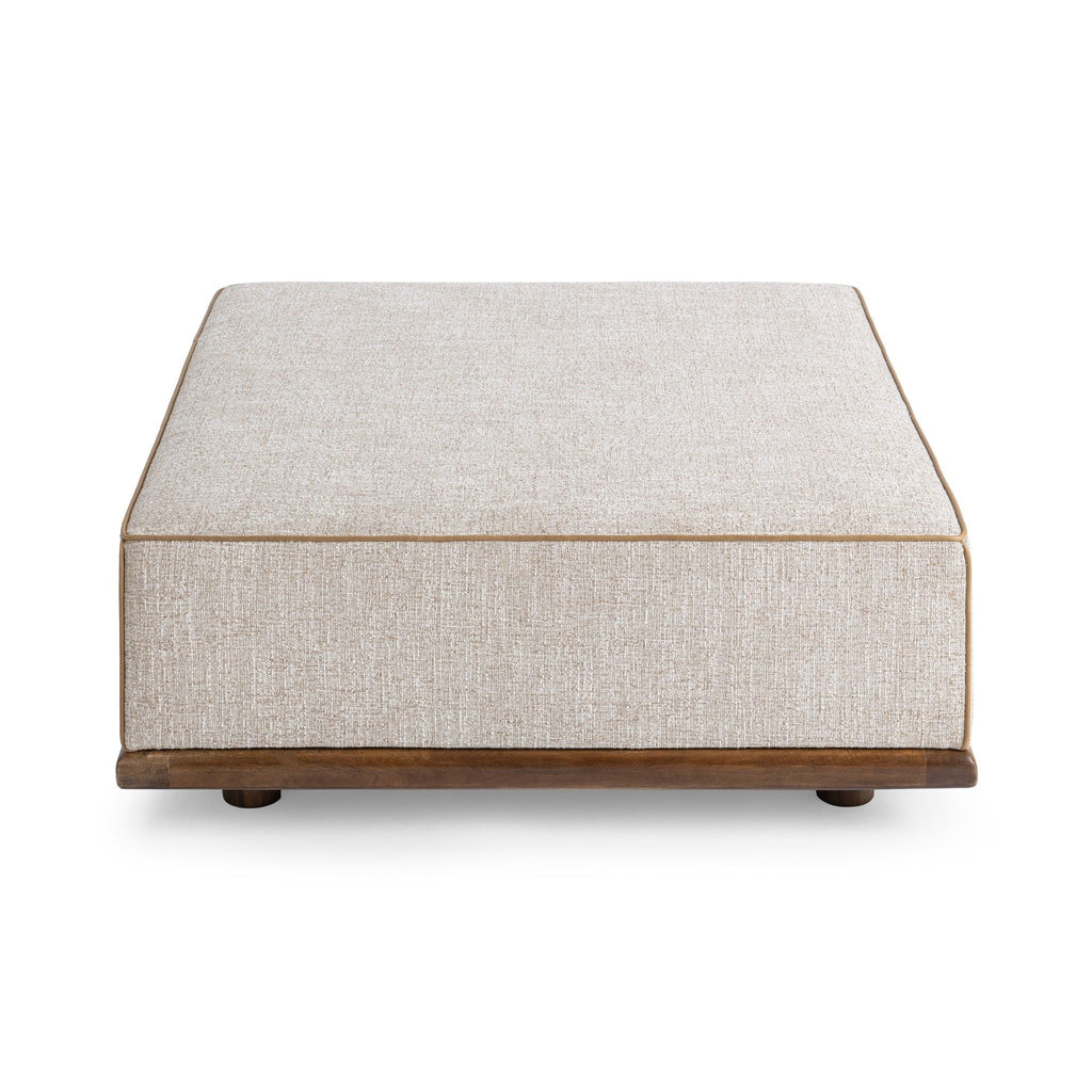 Ellerie - Square Ottoman - Latte