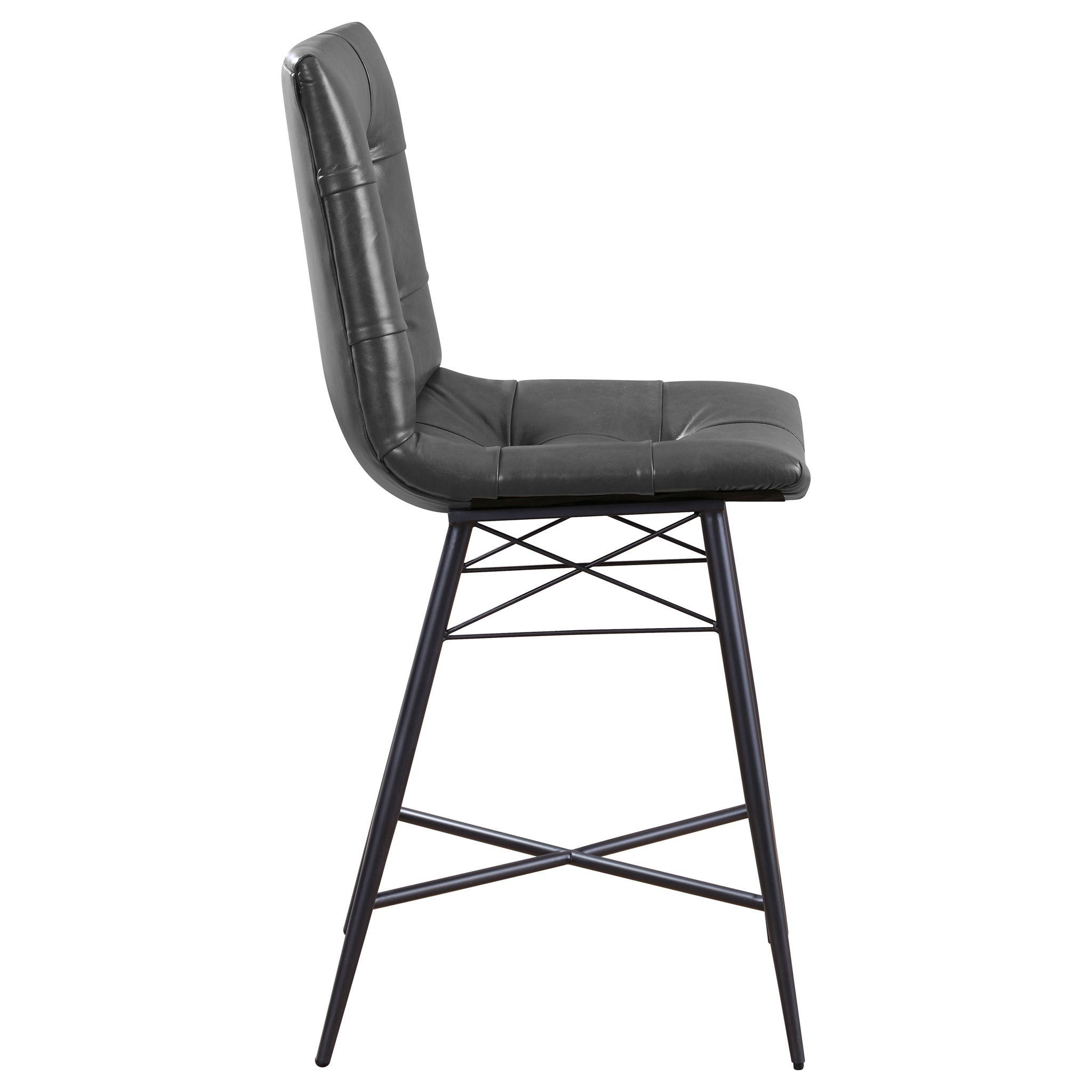 Counter Height Stools & Padded Seat (Set of 2)