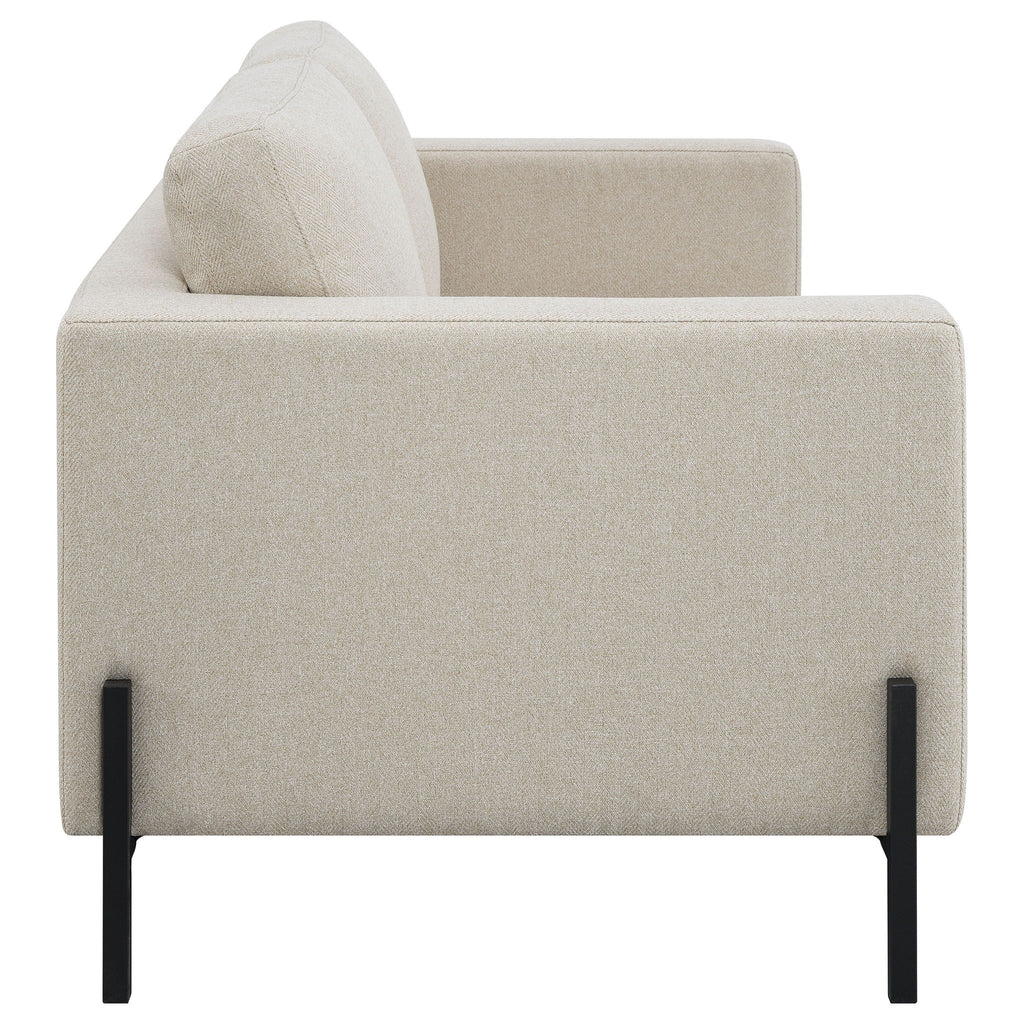 Dulcie - Loose Back Loveseat - Oatmeal