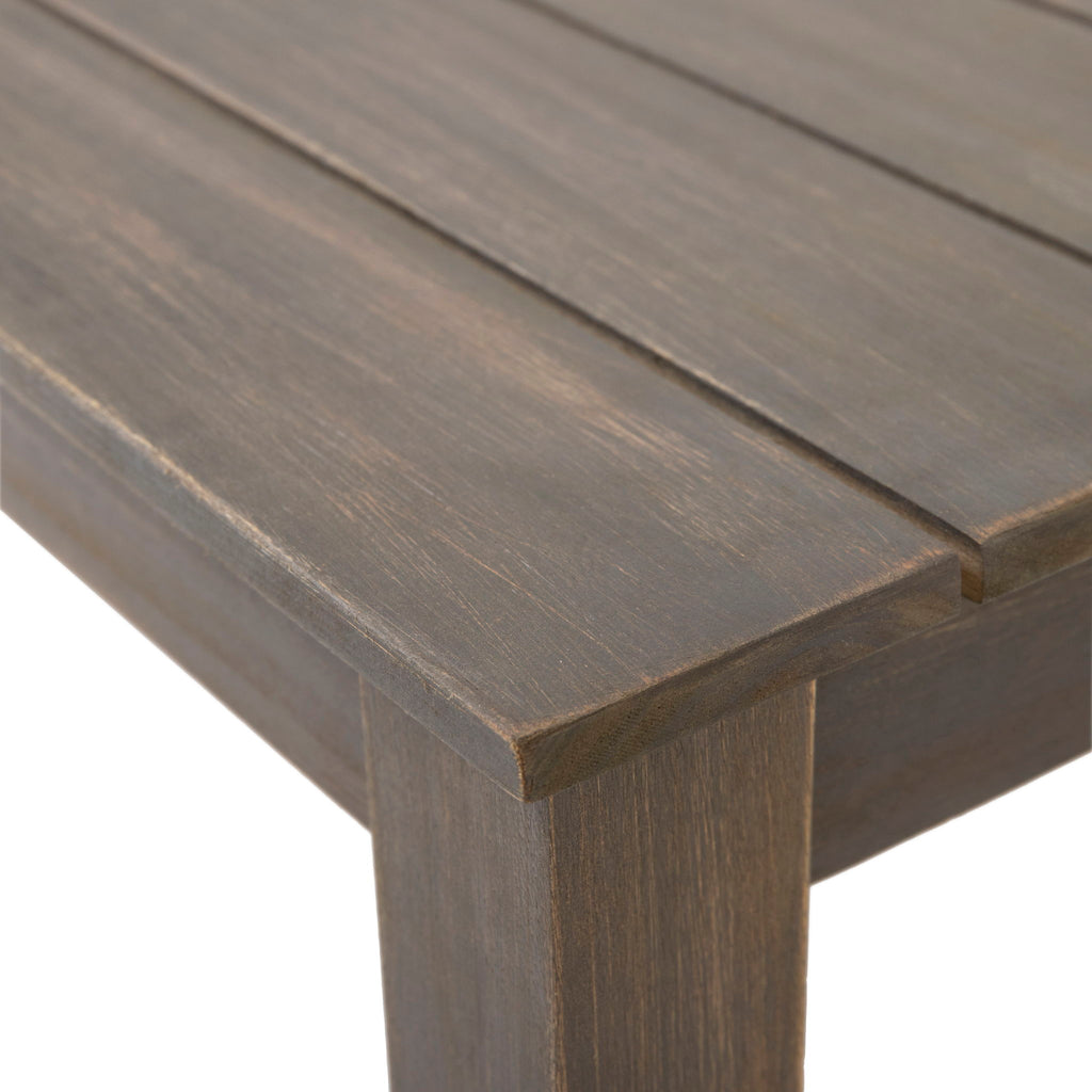 Avacyn - Outdoor Loveseat And Coffee Table Set With Cushions - Dark Gray