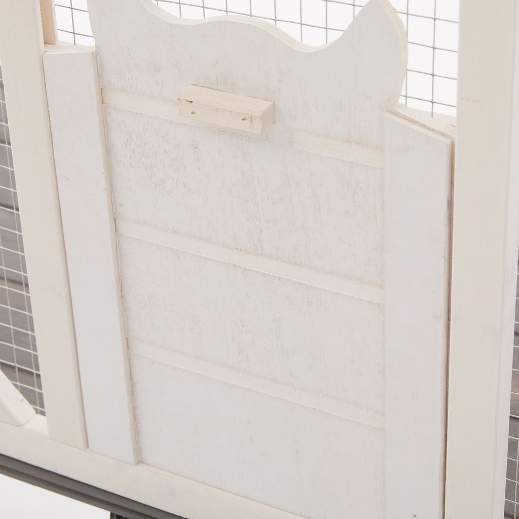 Outdoor Cat Catio With Platforms