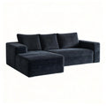 Modern L-Shaped Sectional Sofa With Left Facing Chaise