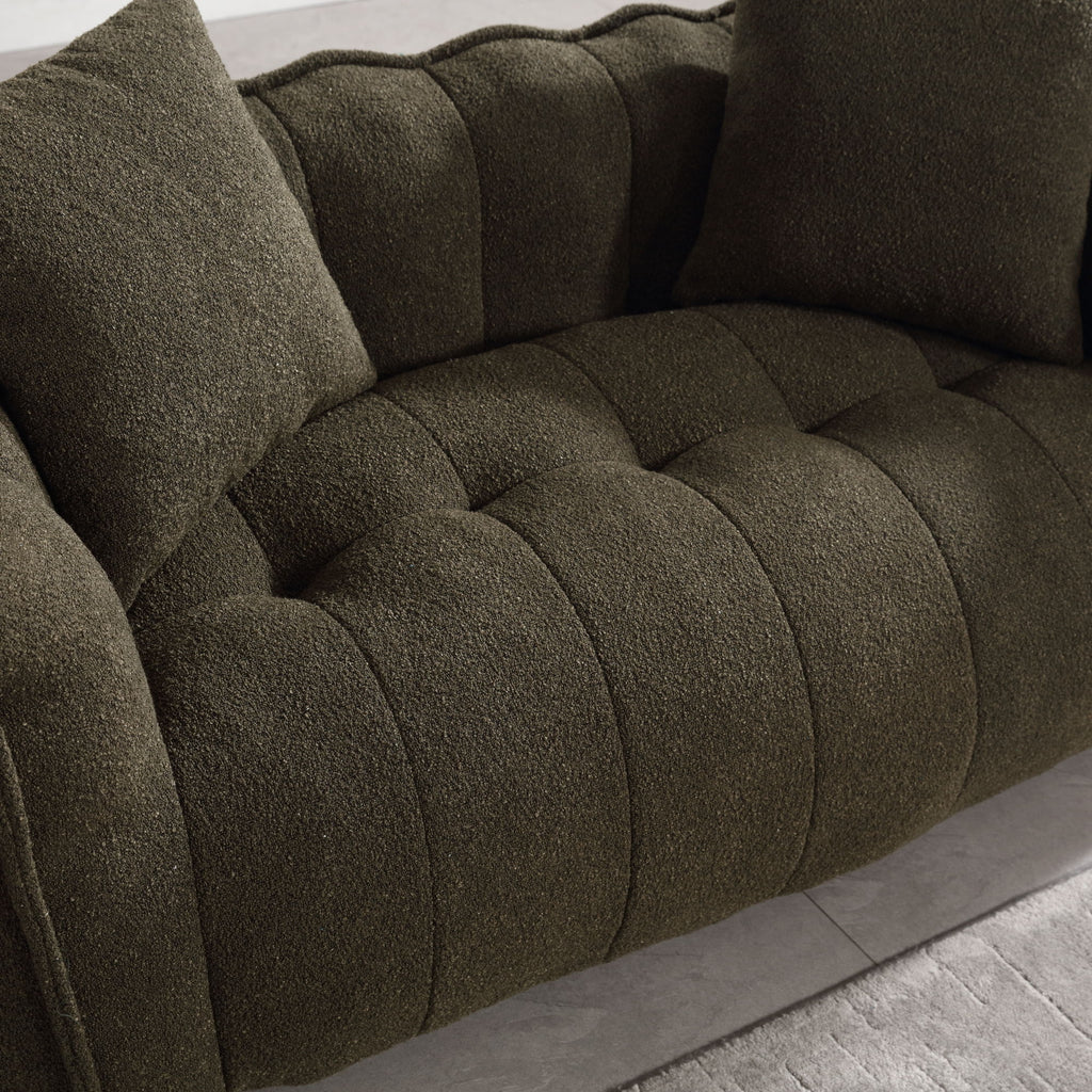 Cozy Beanbag Chair With High Resilience Foam Core For 2