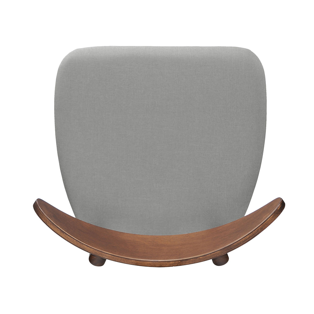 Retro Dining Chairs With Ergonomic Back (Set of 2)