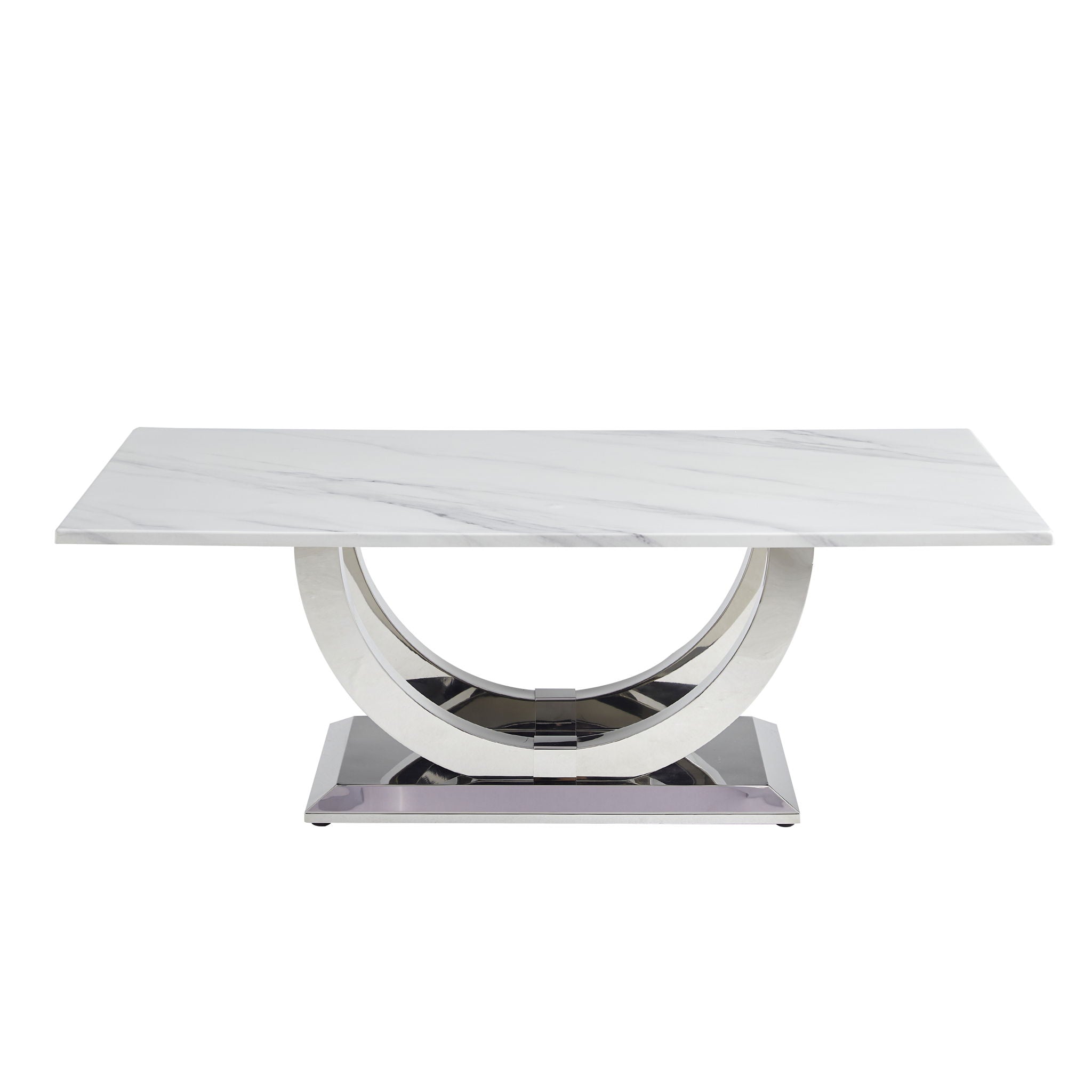 Rectangular Coffee Table With Base