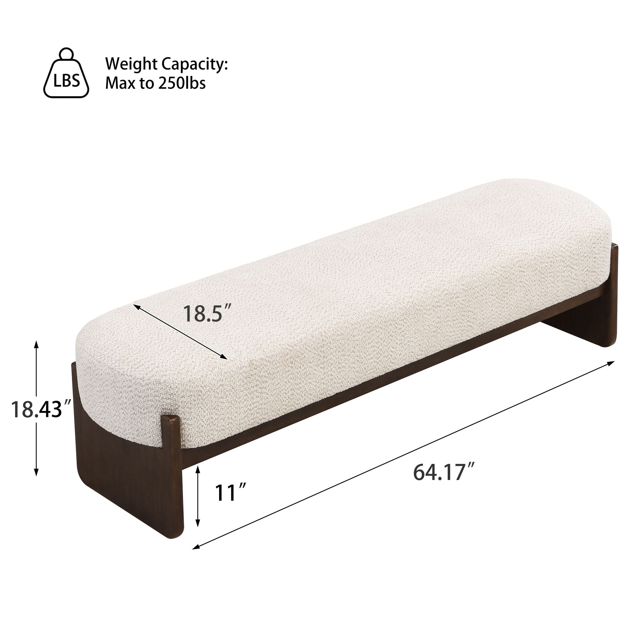 Loop Yarn Ottoman