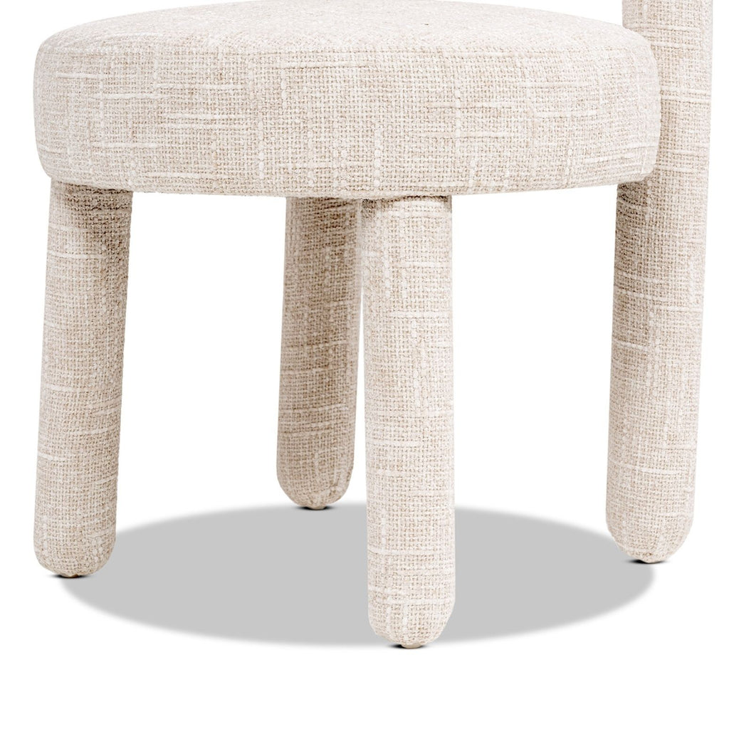 Penny - Round Arched Fully Upholstered Dining Side Chair (Set of 2)