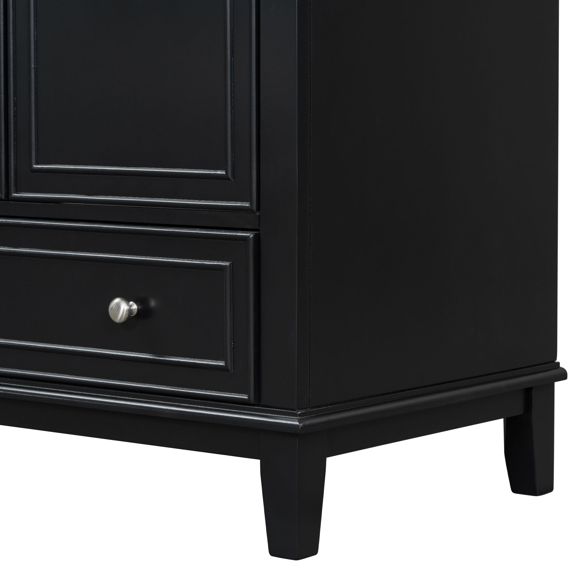 Modern Bathroom Vanity Base Only With Doors And Drawer