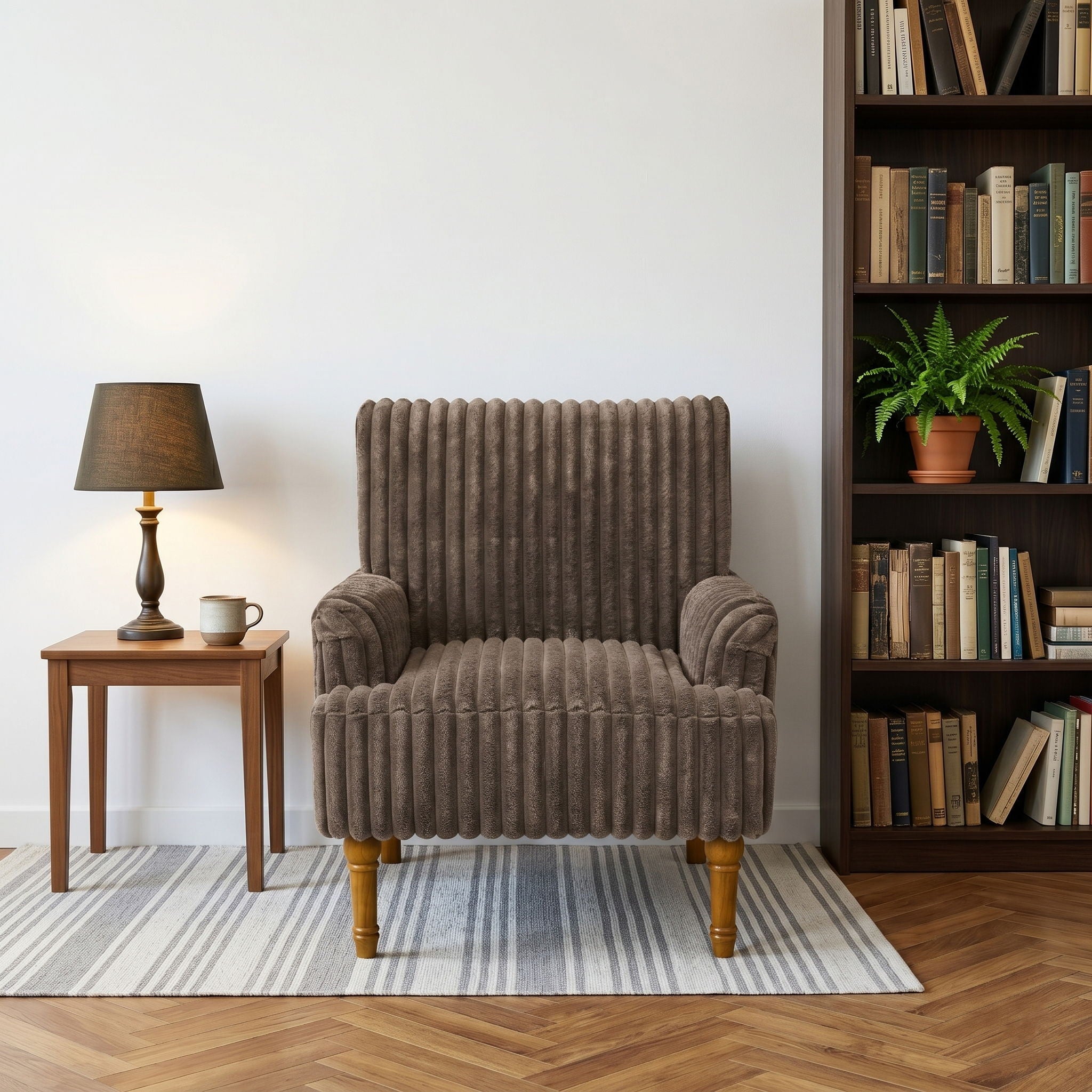 Accent Comfortable Upholstered Armchair For Living Room