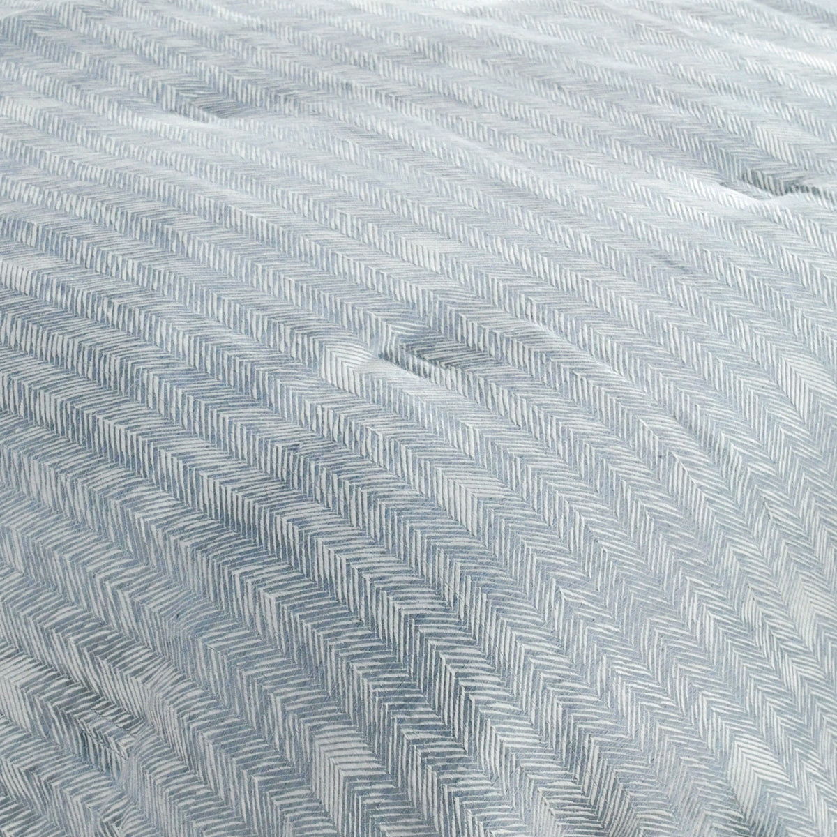 French Herringbone - Comforter Euro Sham - Storm