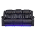 Challenger - LED Power Recliner Sofa