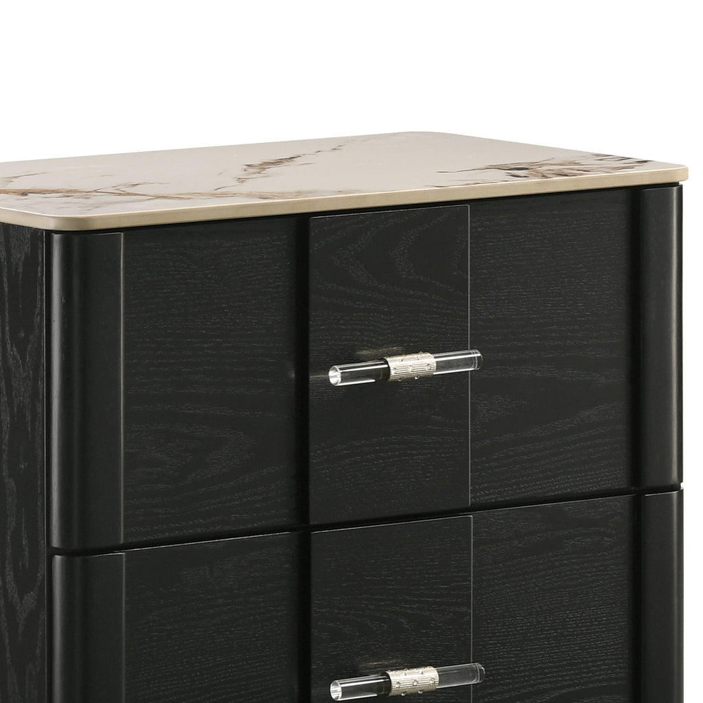 Opel - Nightstand - Black