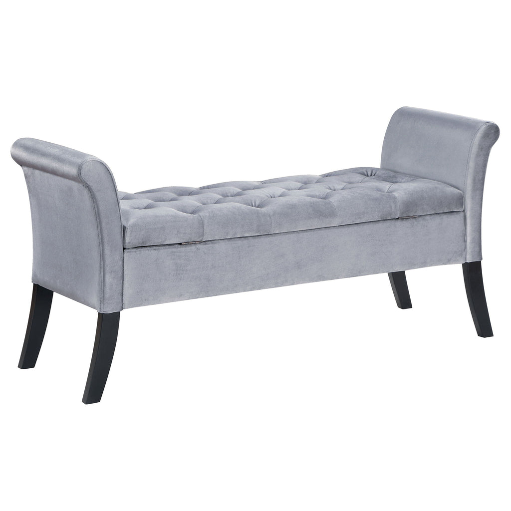 Pasley - Rolled Arm Storage Bench