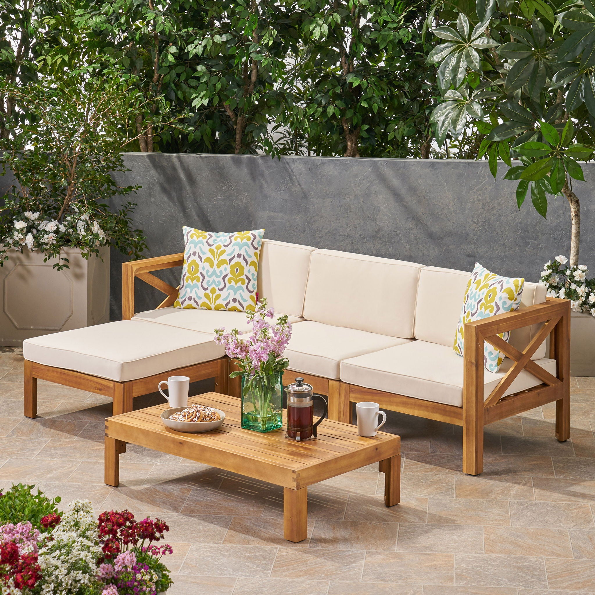 Alcove - L Shape Sofa Set
