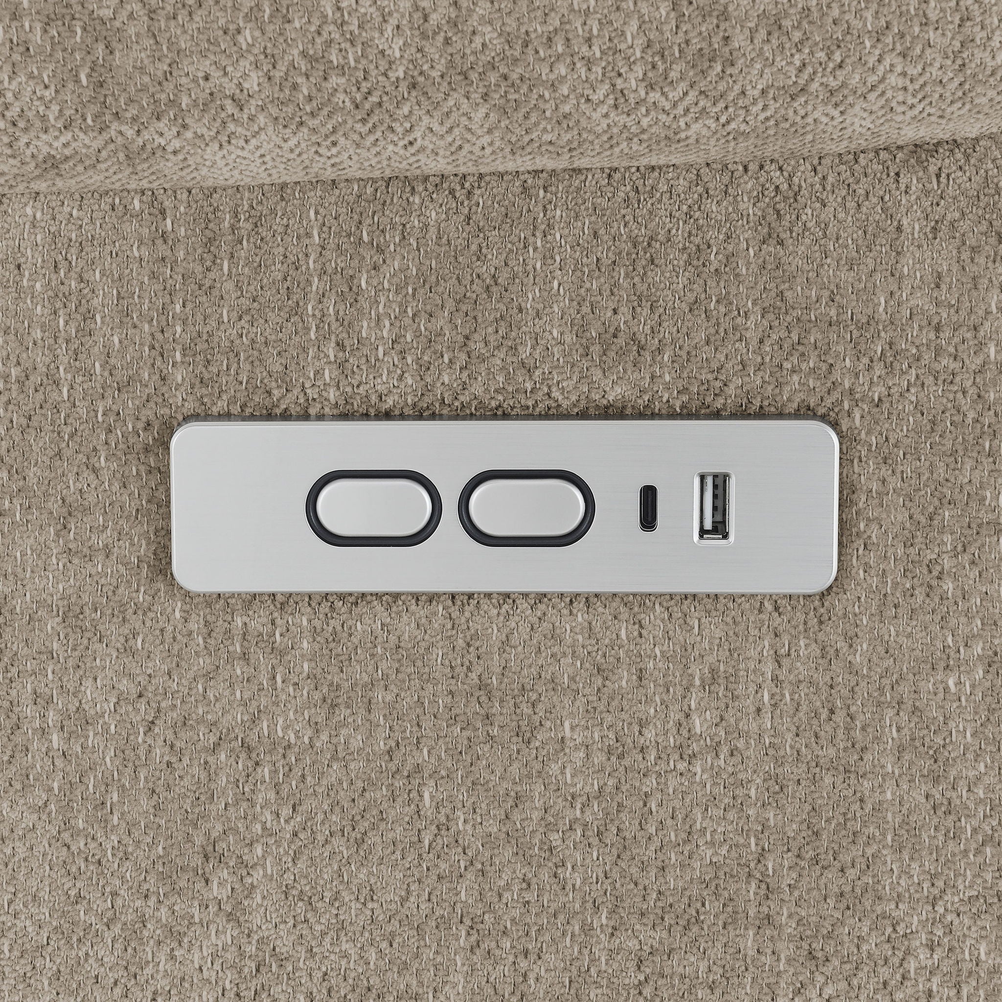 Beca - Upholstered Power Lift Recliner With Cupholders And USB Charging