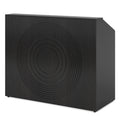 Modern Reception Desk, Front Desk Table With Cable Grommet & Privacy Panels