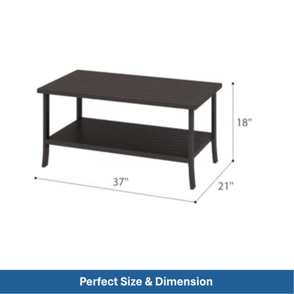 Patio Furniture Set & Coffee Table For Backyard