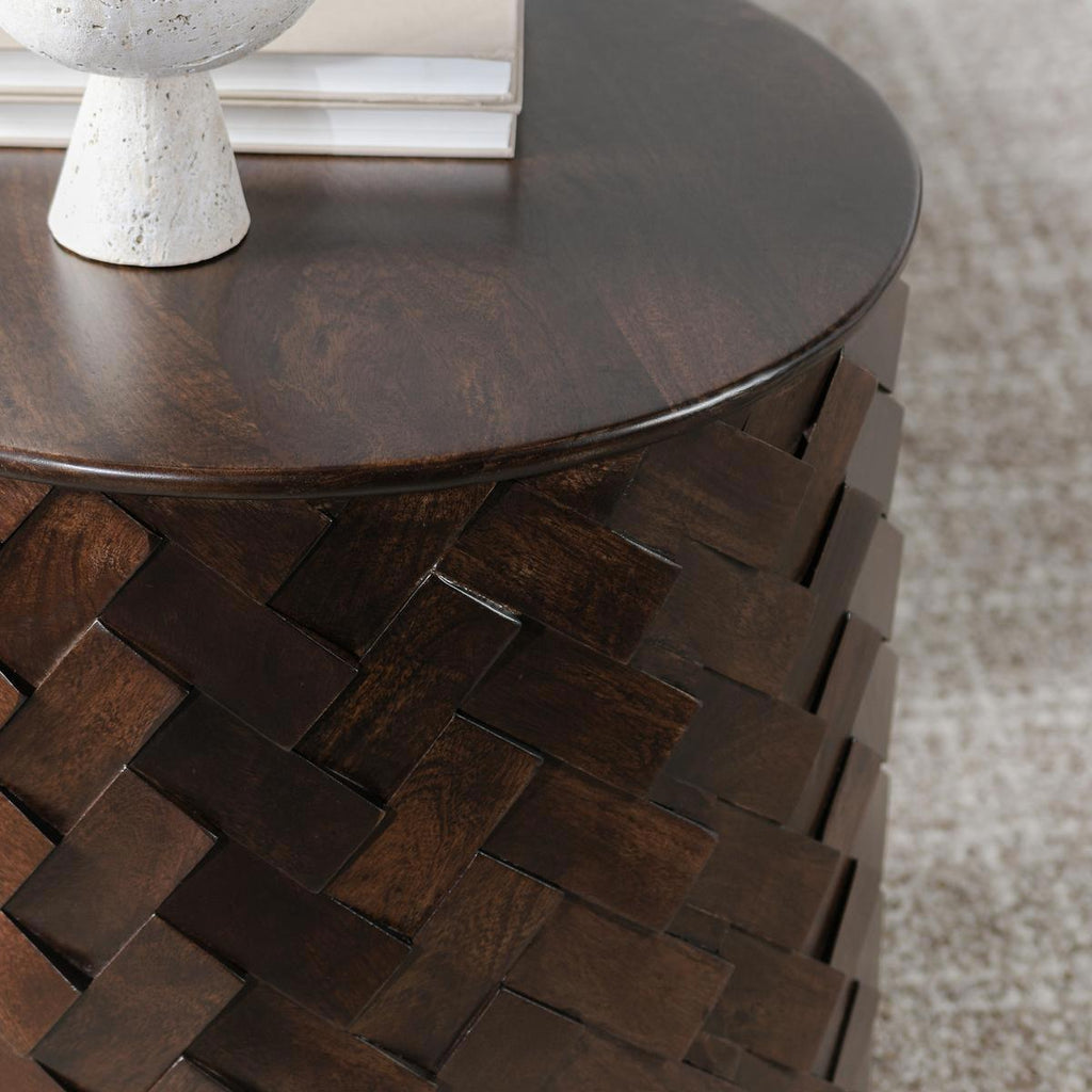Shira - Mango Wood 24" Round Table