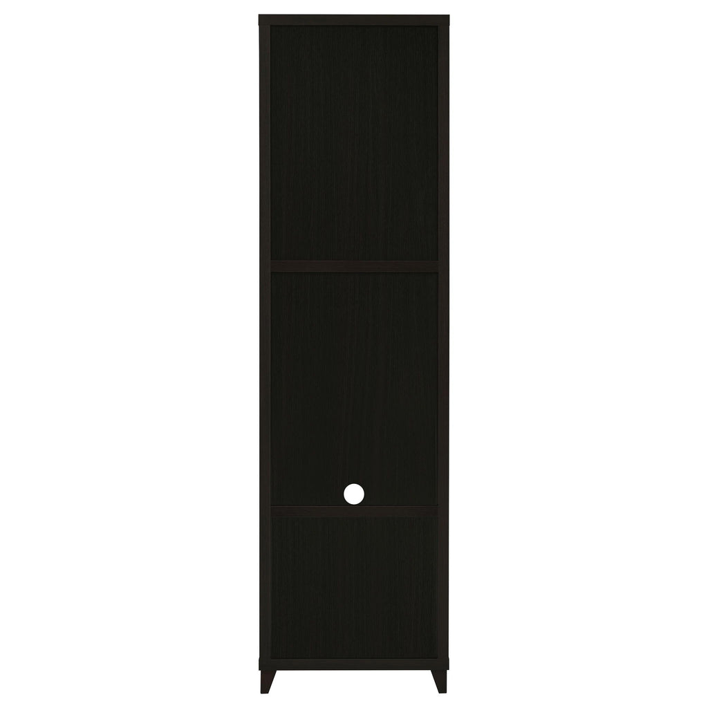 Barnaby - 4 Piece Rectangular Entertainment Center - Cappuccino