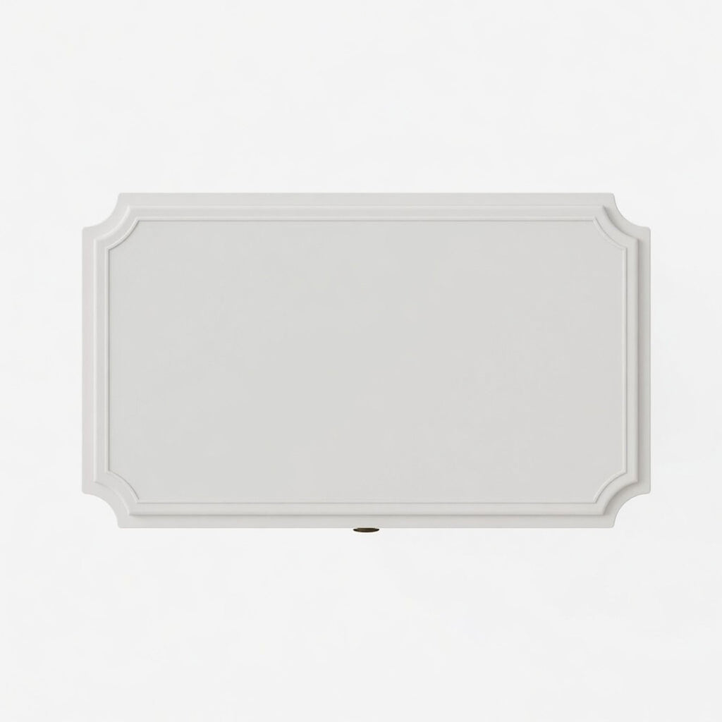 5 Drawer Tall Wide Chest Of Drawers - White