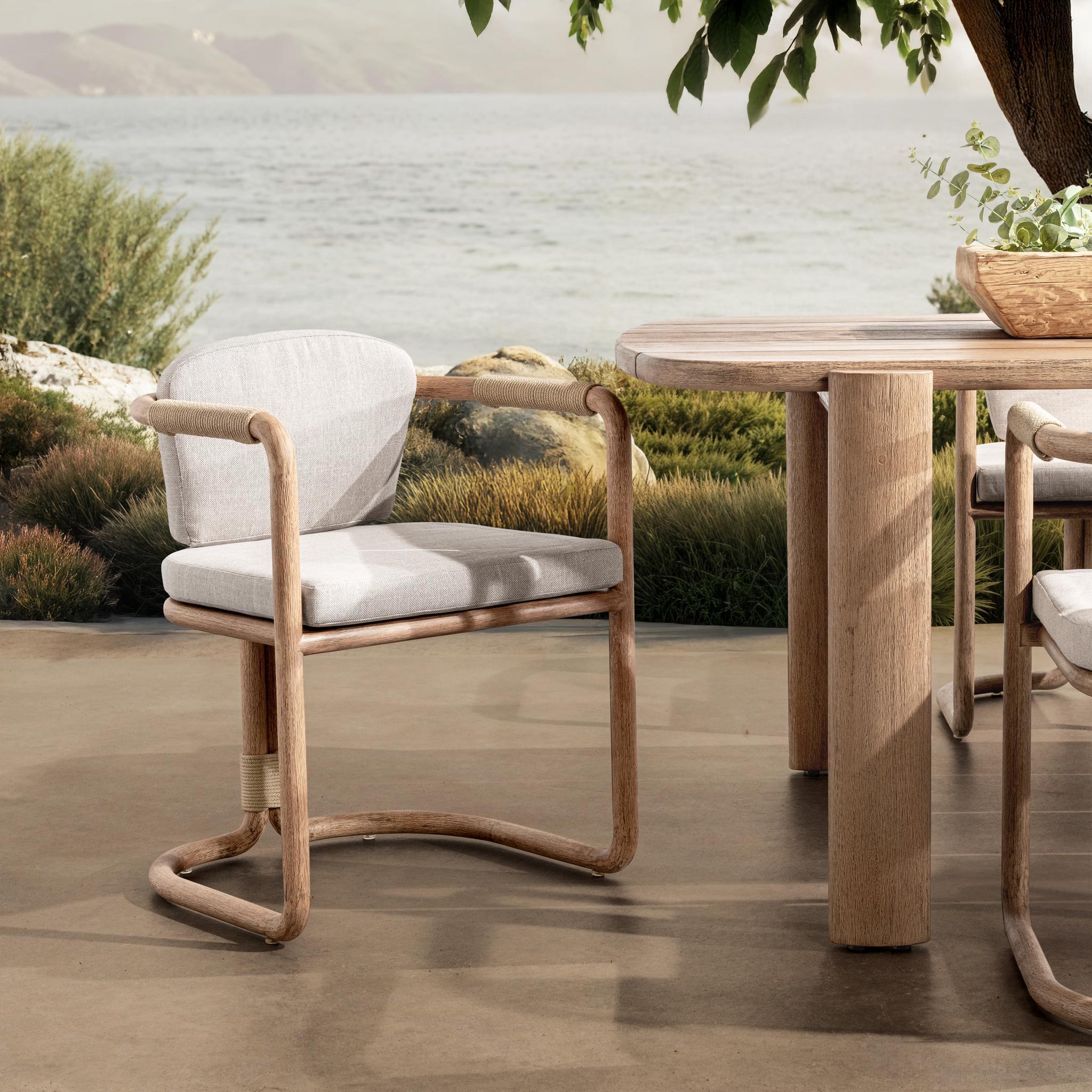 Dawson - Outdoor Armchair - Butterscotch