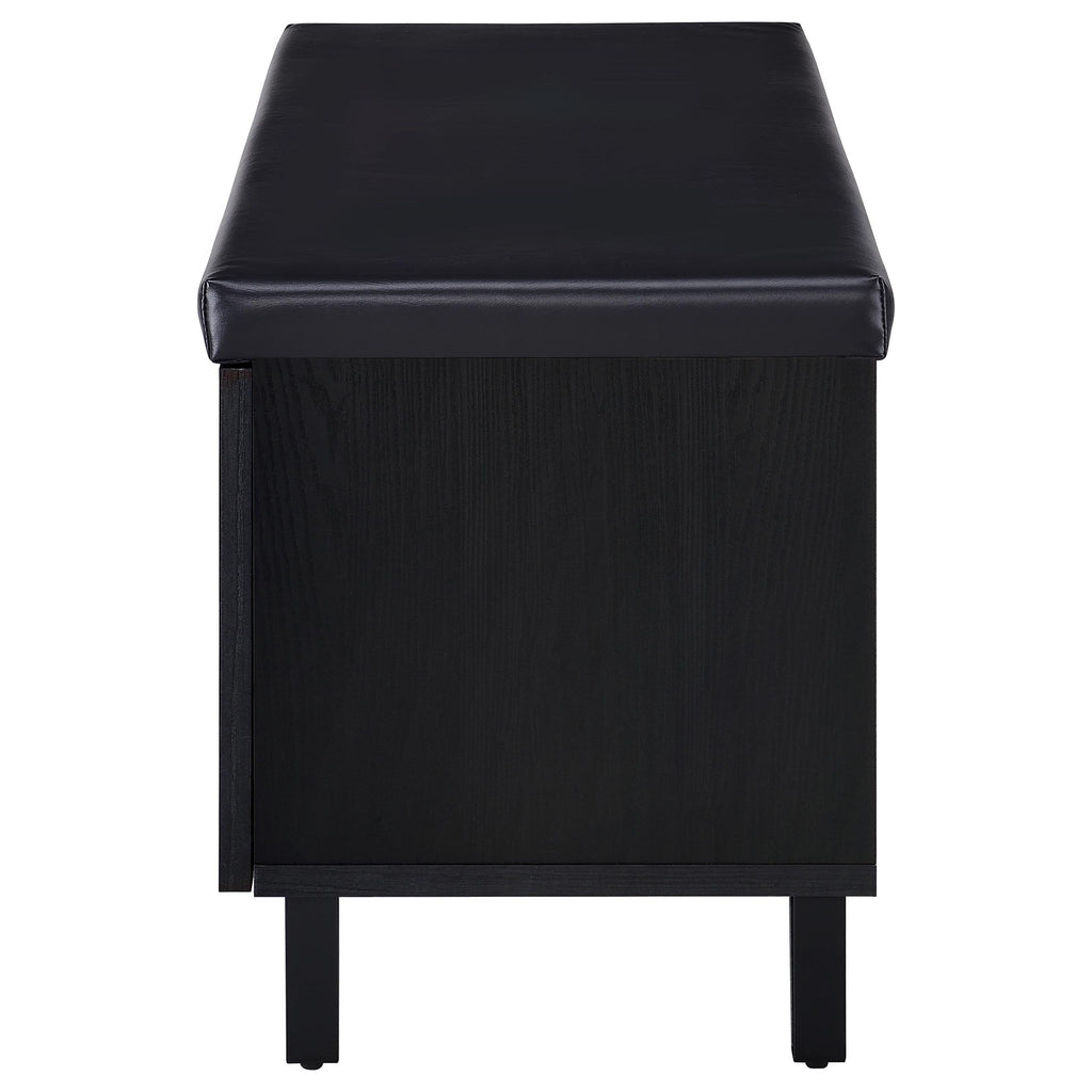 Clackamas - 2 Door Storage Bench With Padded Seat
