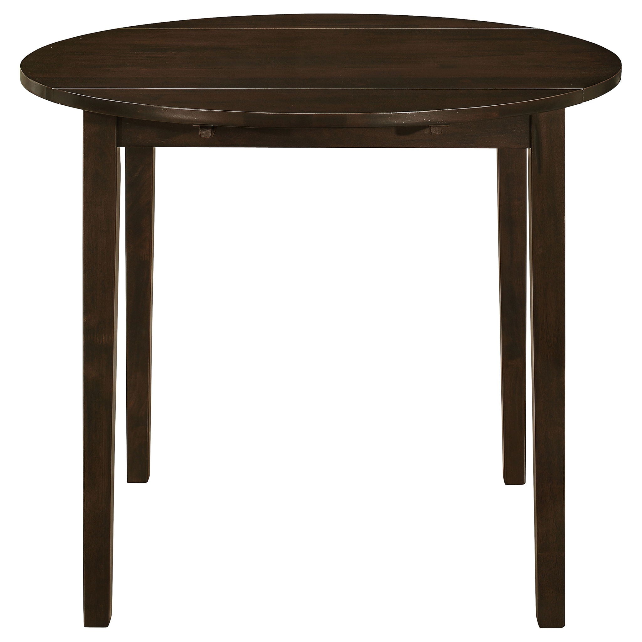 3 Piece Dining Set With Drop Leaf Table And Upholstered Chairs
