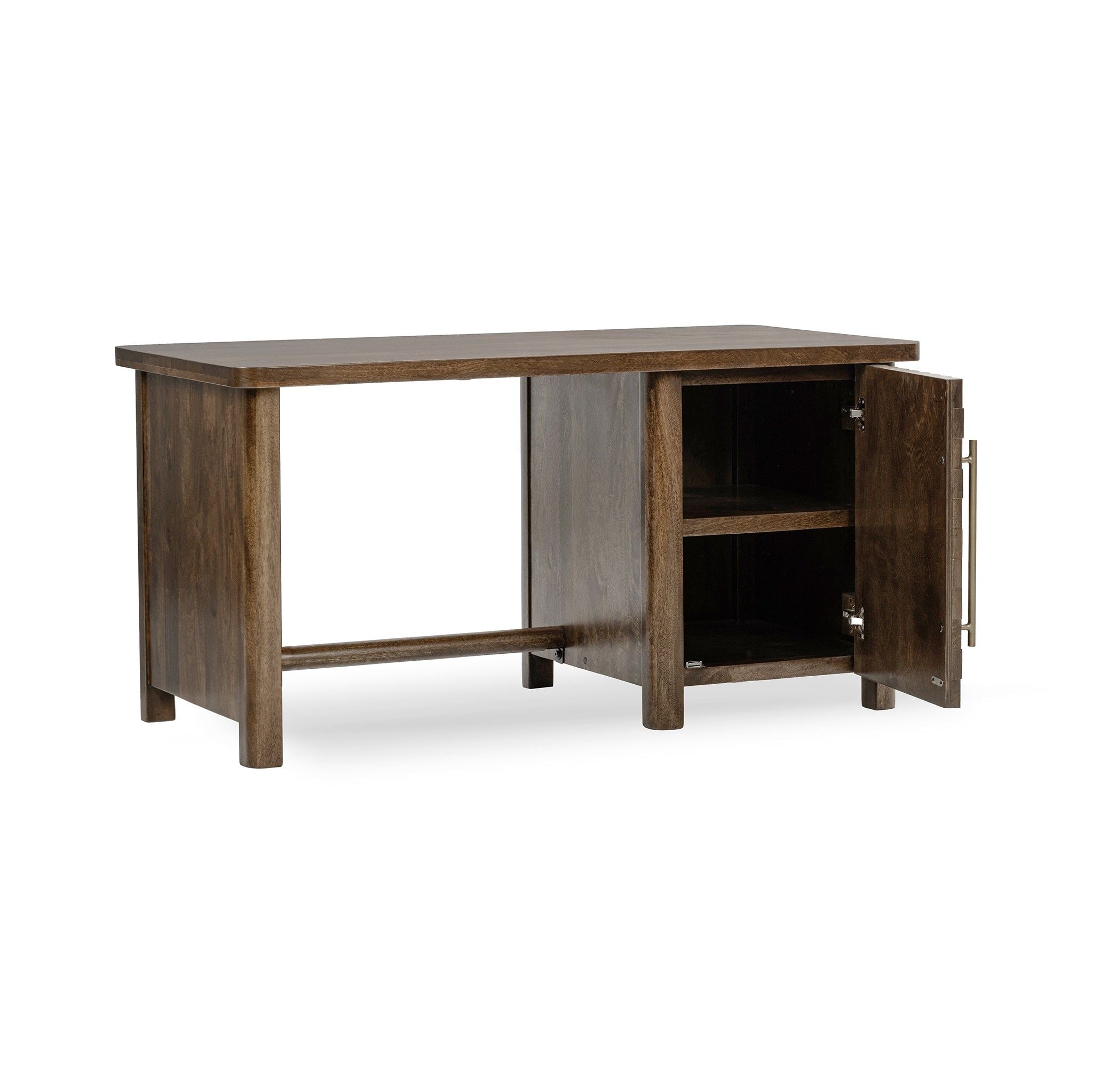 Norwood - Desk - Bark Brown