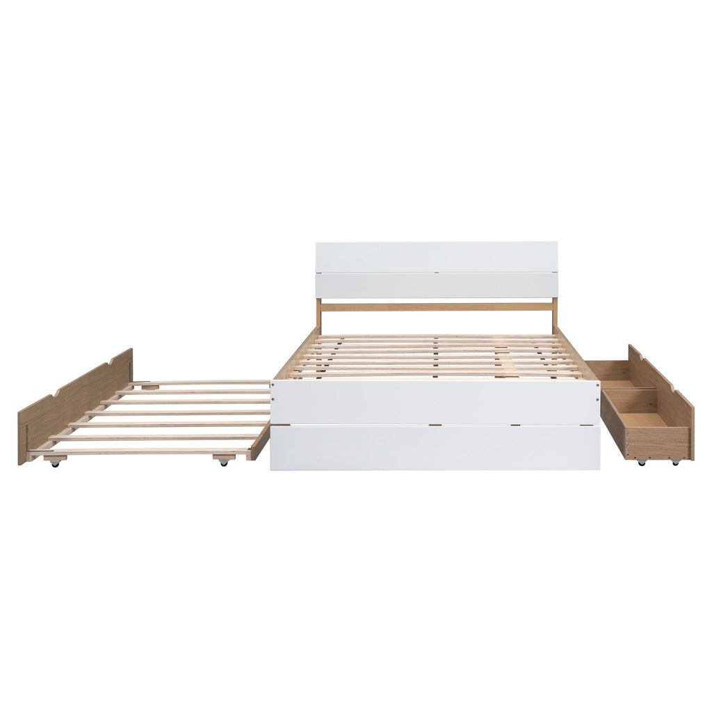 Modern Bed Frame With Headboard And Footboard