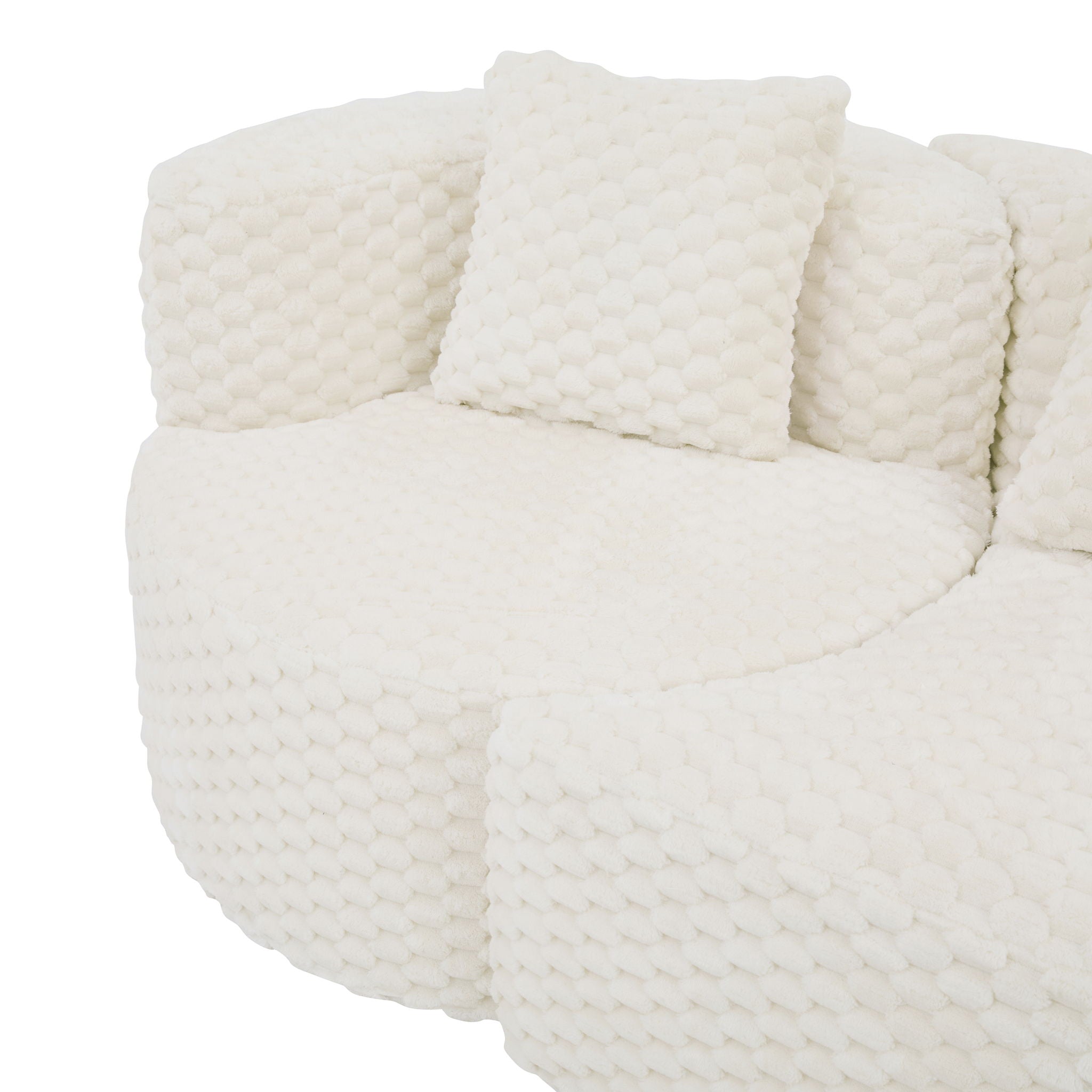 Modular Sectional Sofa With Free Combination Design