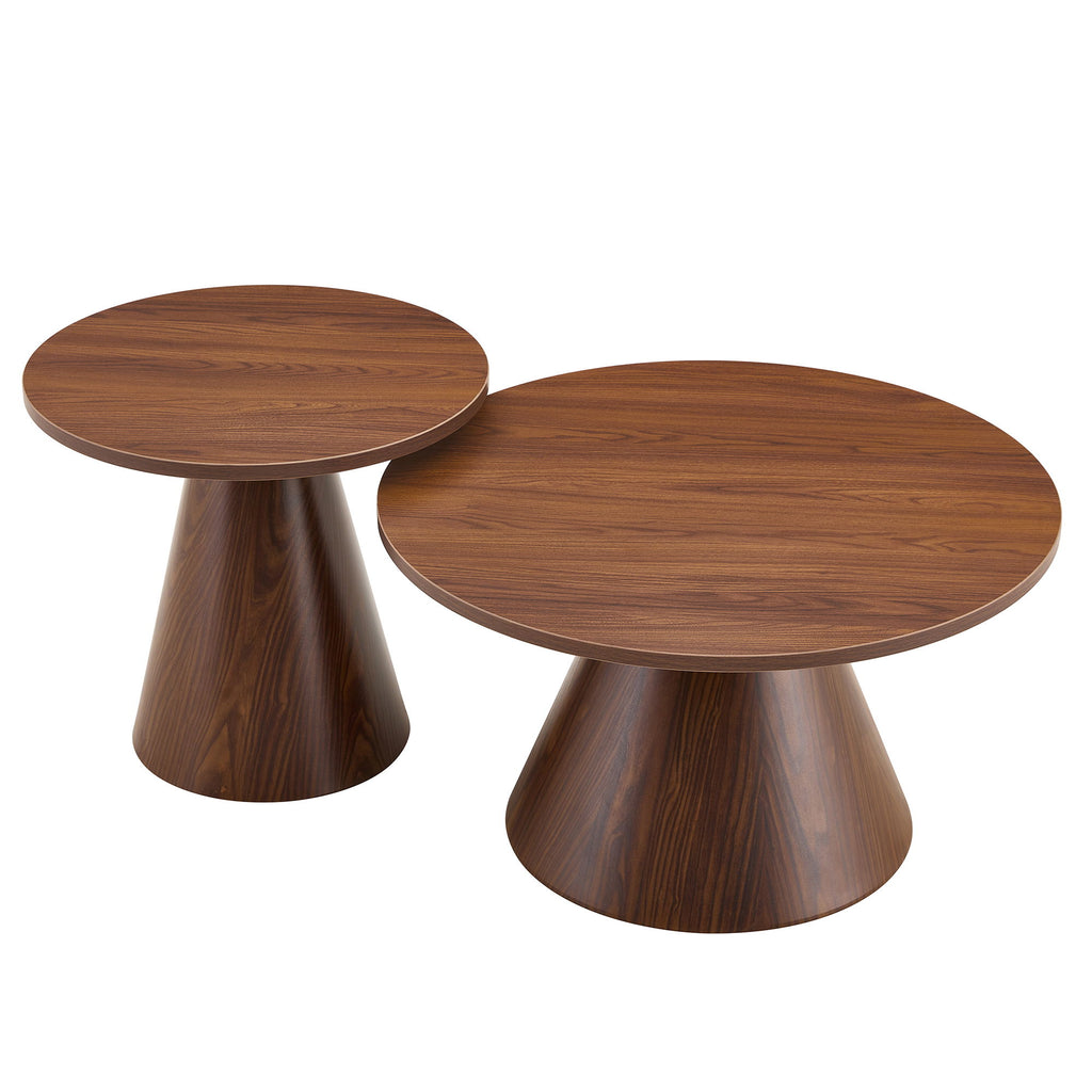 Modern Nesting Coffee Table Set For Living Room
