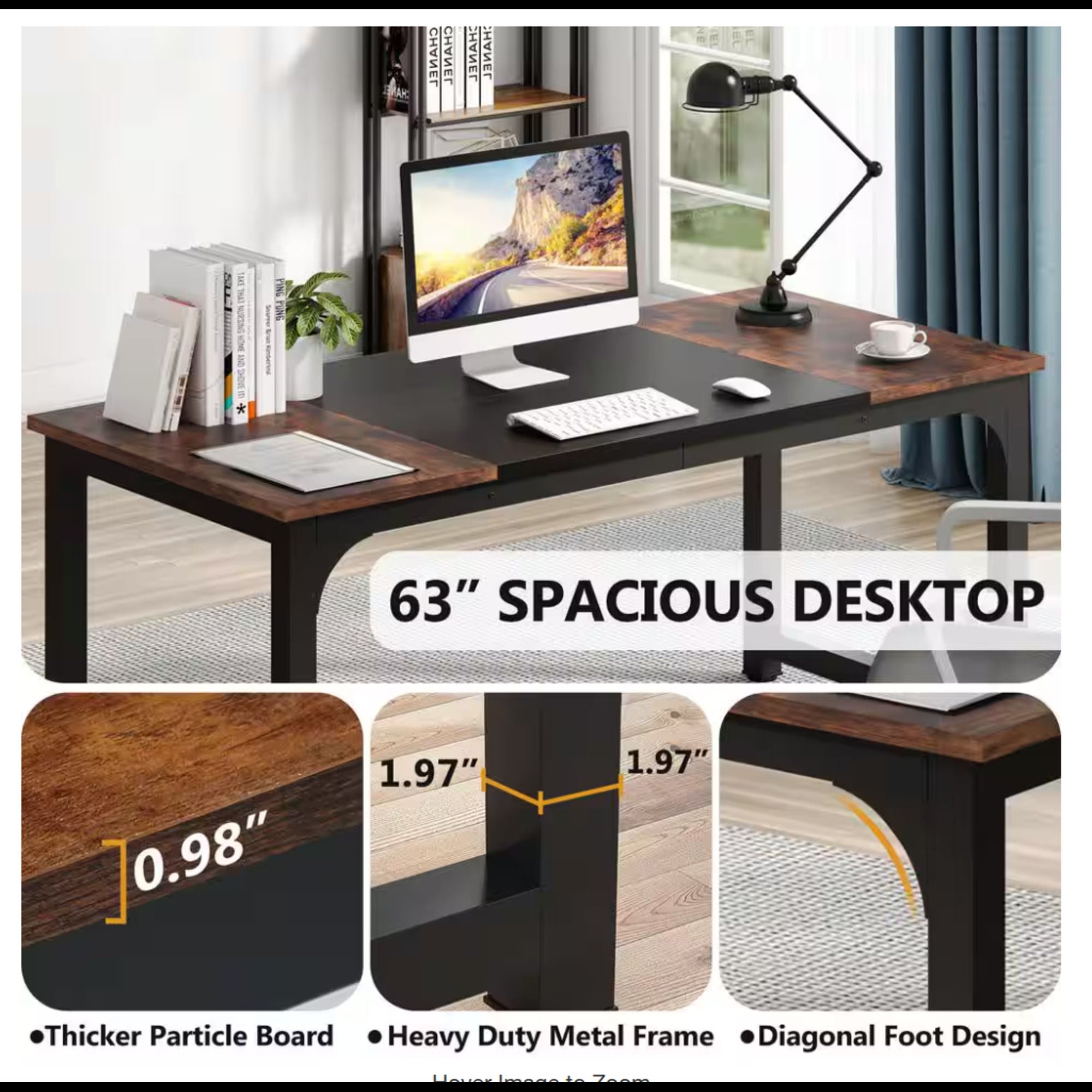 Executive Desk, Modern Office Workstation