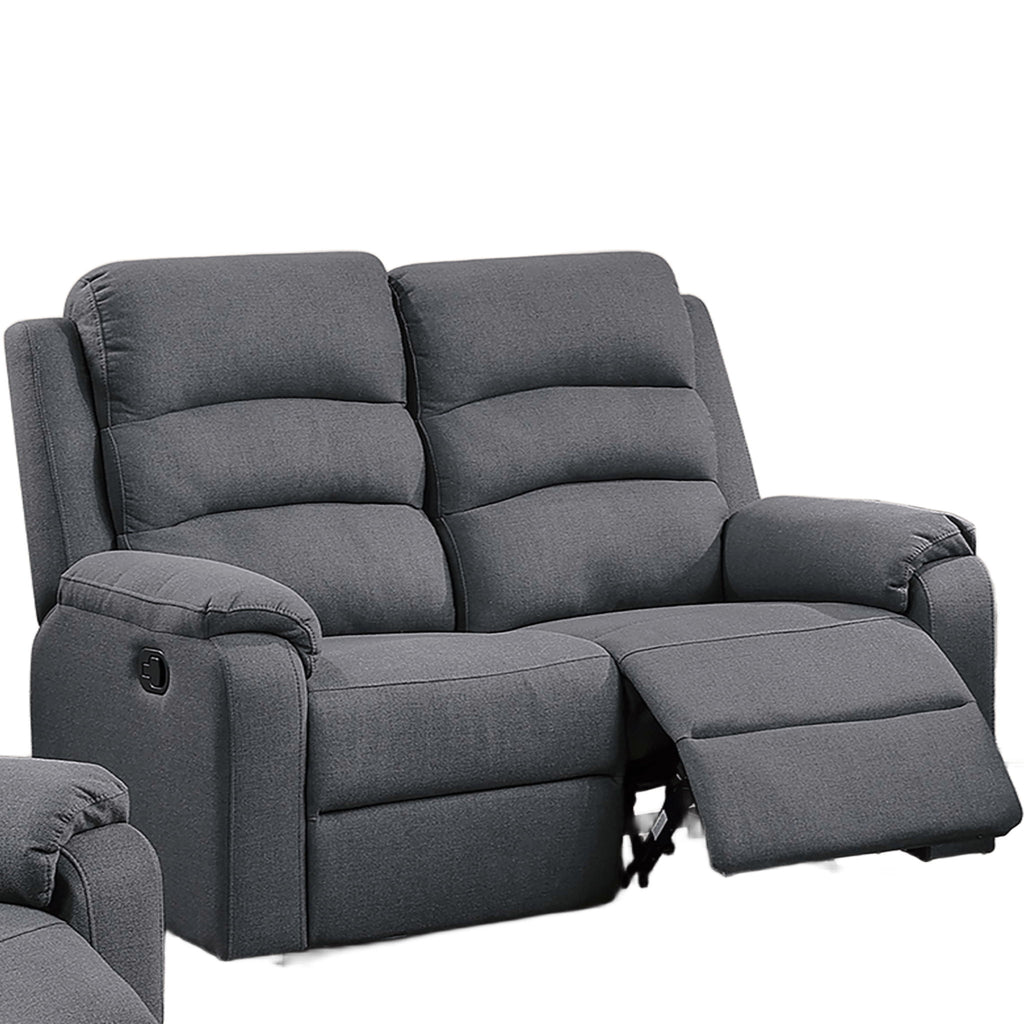 Modern Living Room Set With Manual Recliner