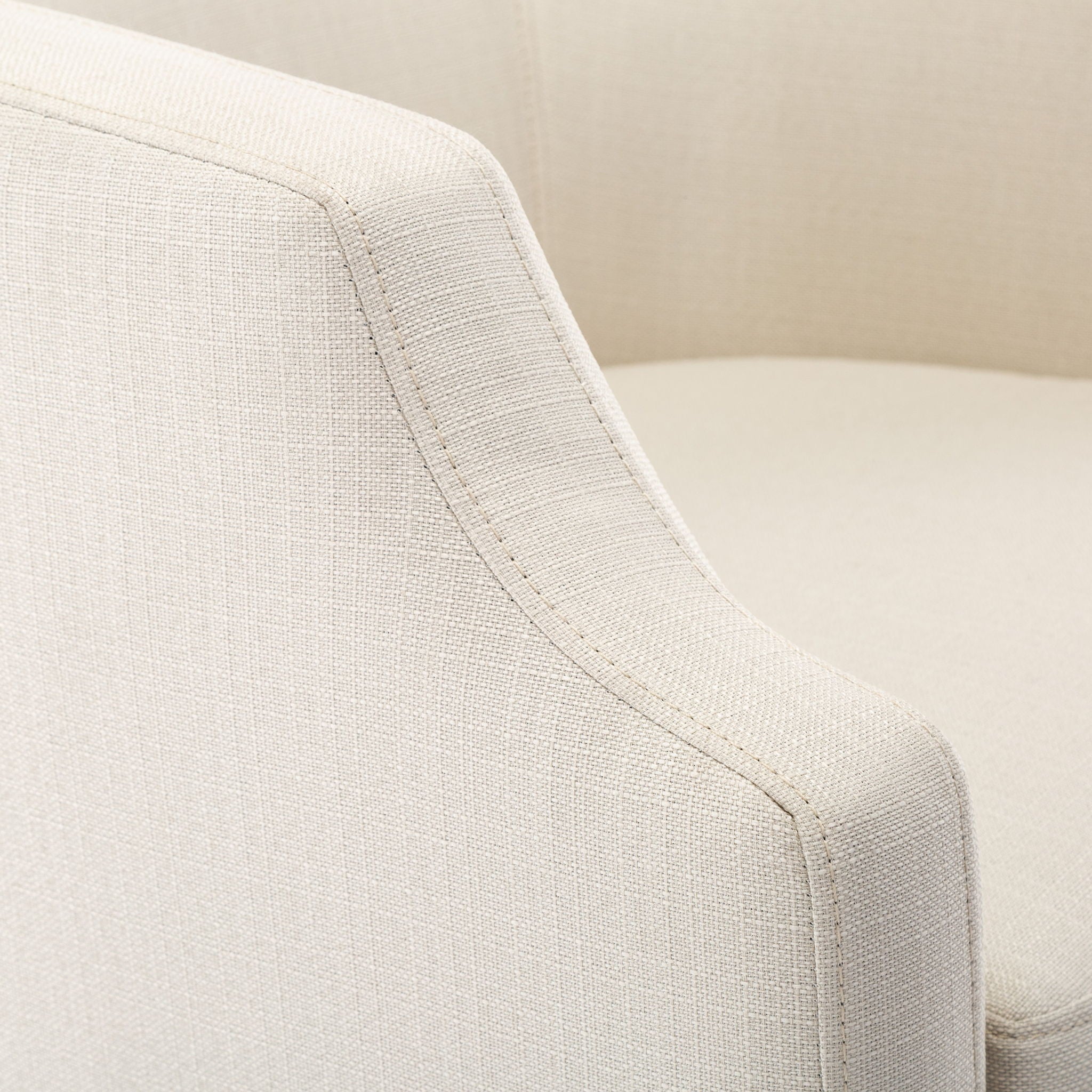 Isabelle - Swivel Glider Barrel Chair